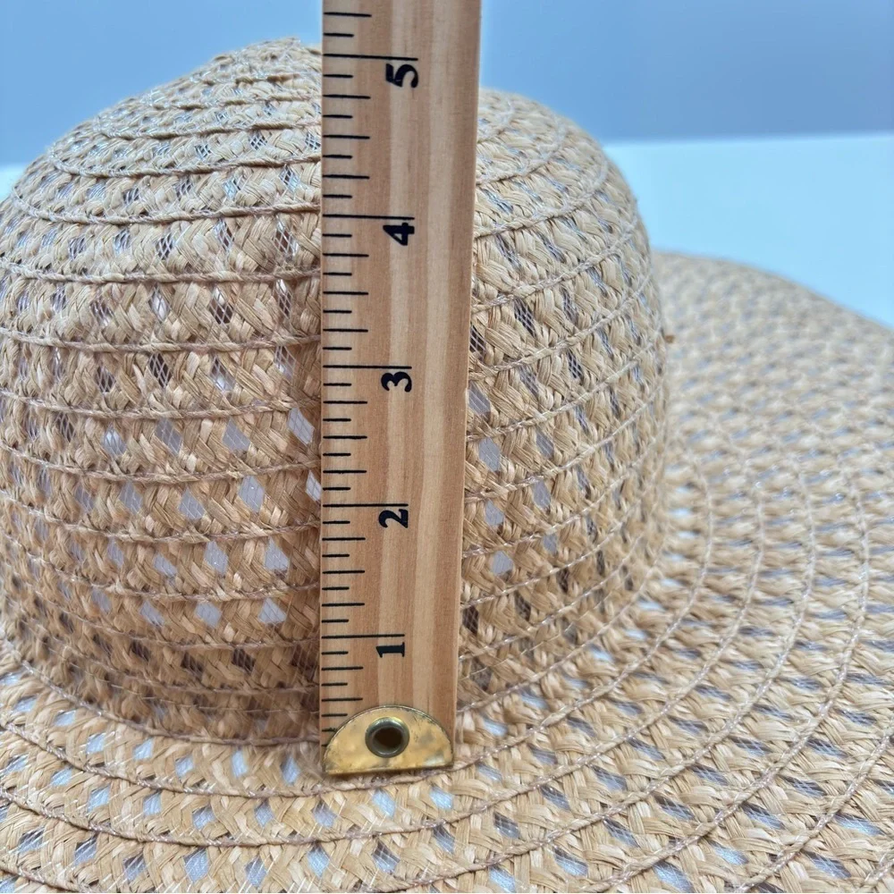 Women’s Straw Wide Brim Sun Hat Style JHP02008 - Picture 7 of 11